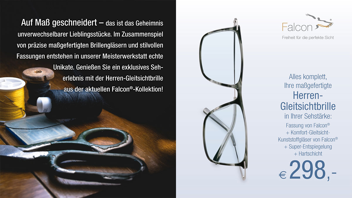 Herren Gleitsichtbrillen Aktion 69 € Schier Optik Saalfeld, Thüringen