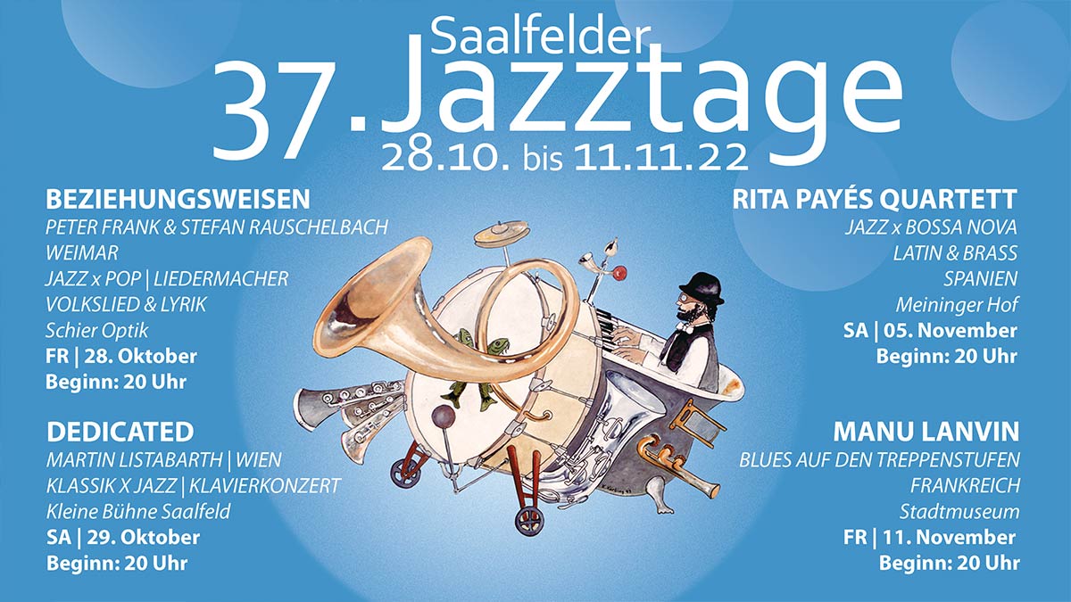37. Saalfeldere Jazztage bei Schier Optik 